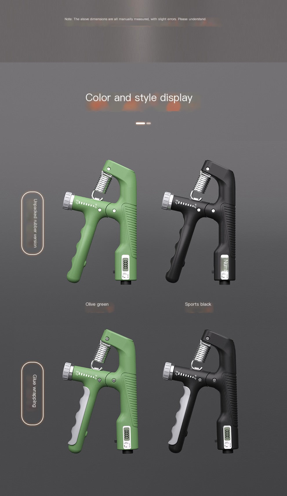 100KG Adjustable Grip Strength Trainer