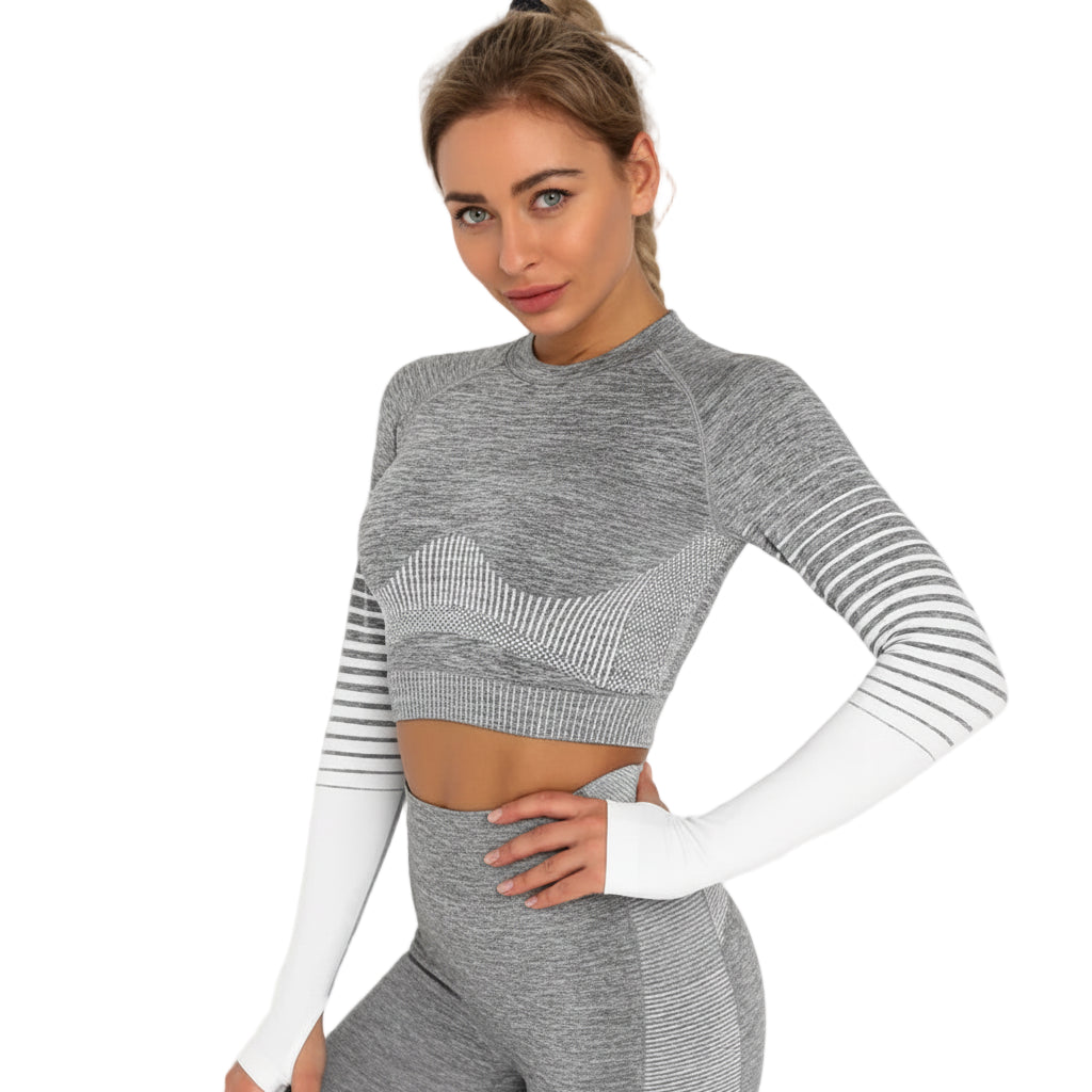 Aluné Long Sleeve Seamless Top